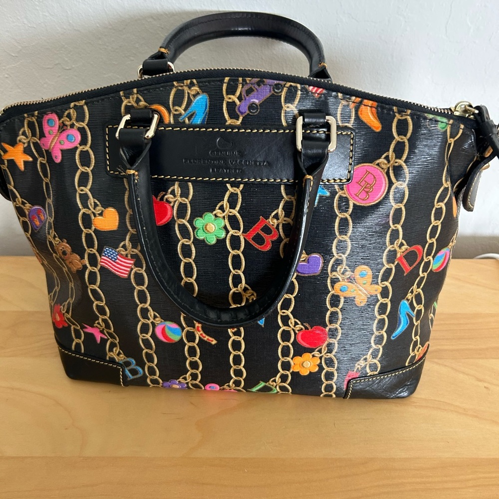 Dooney & Bourke Rare Black Charm Bracelet Bag Limited Edition Release Y2K - Picture 2 of 16